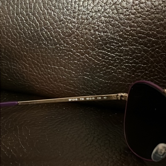 Salvatore Ferragamo logo monogram 60mm mirrored aviator sunglasses NEW - Picture 7 of 9